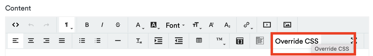 Quickblog | CSS Override Quickblog | CSS Override